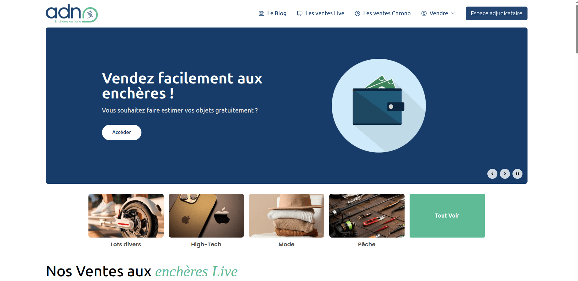 ADN Enchères